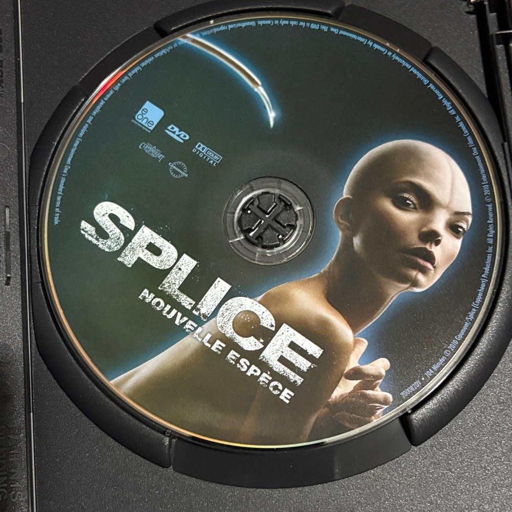 Splice Movie DVD Bundle and Save 5/$20 - Picture 3 of 4